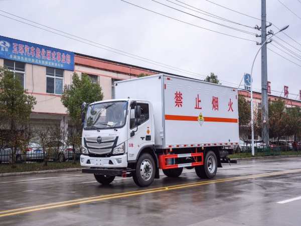 国六福田欧马可放射性物品运输车